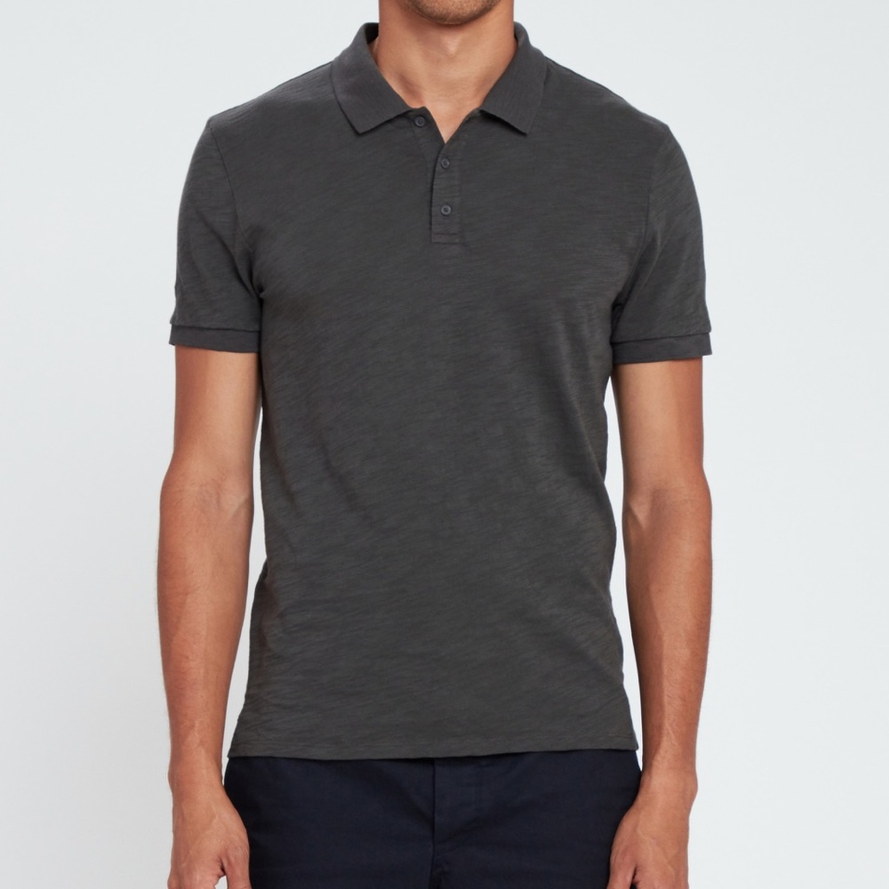 VINCE Short Sleeve Polo